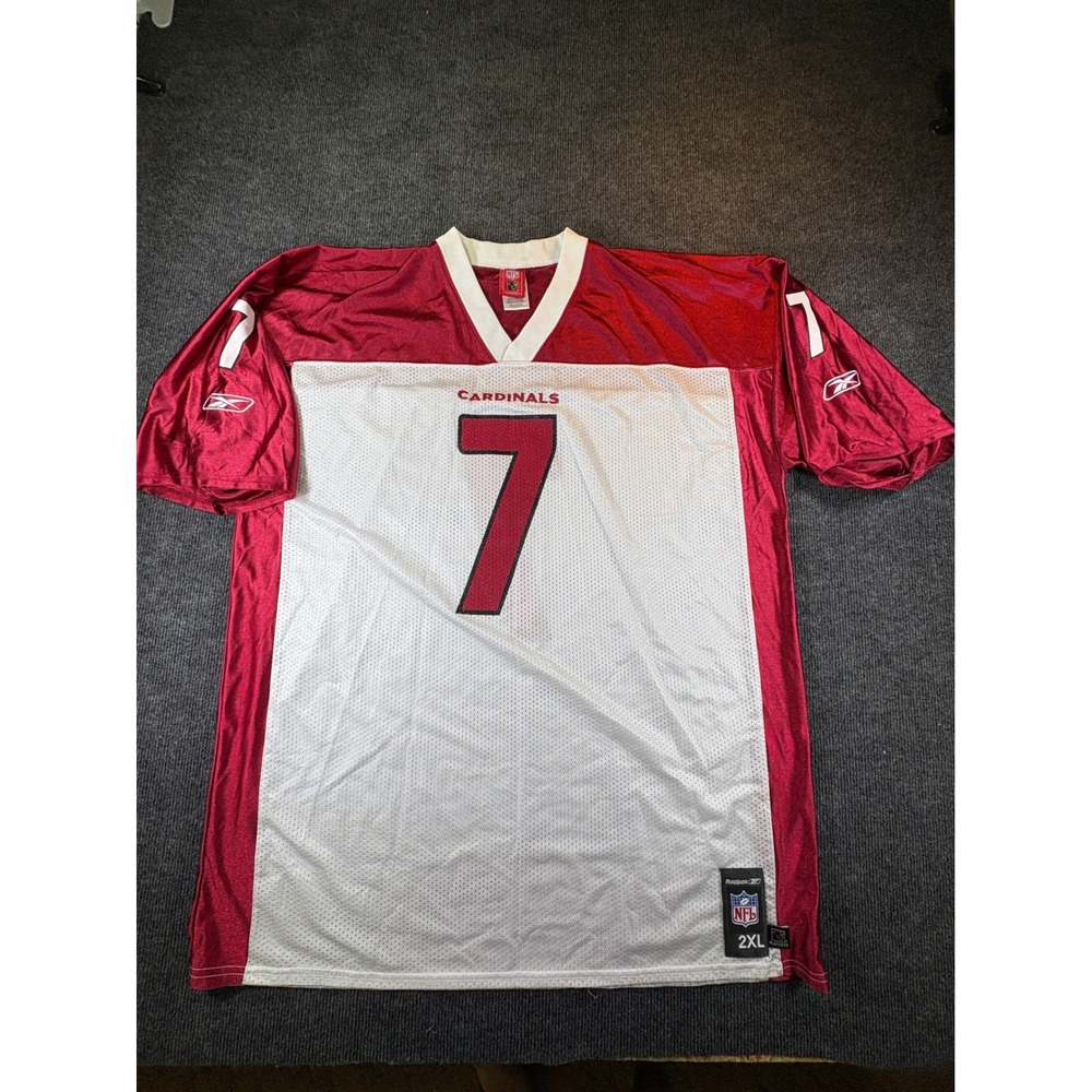 Reebok Arizona Cardinals Matt Leinart 7 NFL Football Jersey Mens 2XL Red White